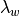 \lambda_w